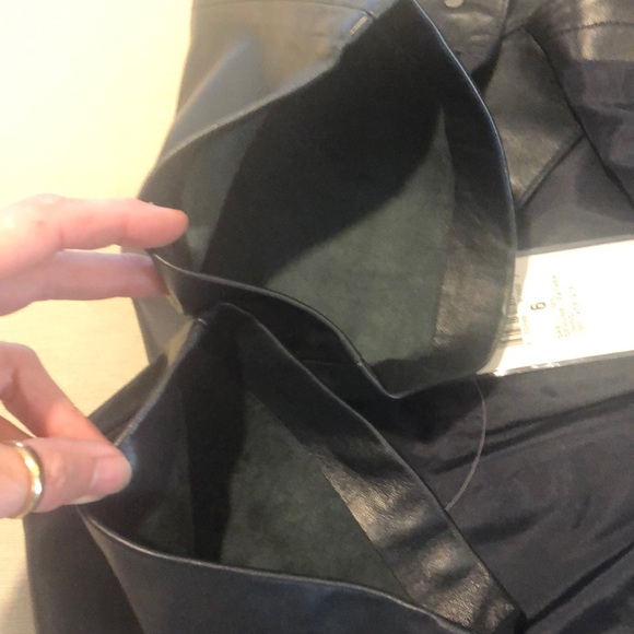 Ralph Lauren Sport Leather Pants $695 NWT! Sz6 - Picture 5 of 14